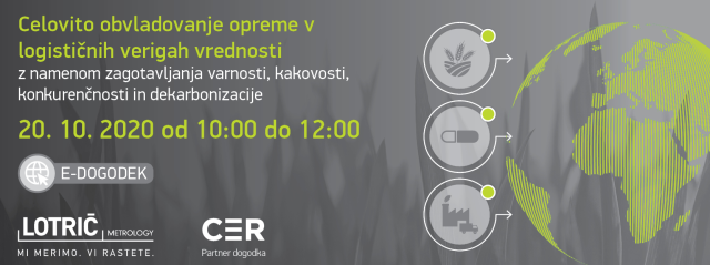 E-dogodek: Logistika, prevozništvo, hladna veriga - Celovito obvladovanje opreme